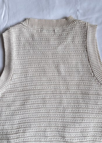 Stradivarius | Bej Örgü Kadın Süveter - Görsel 7