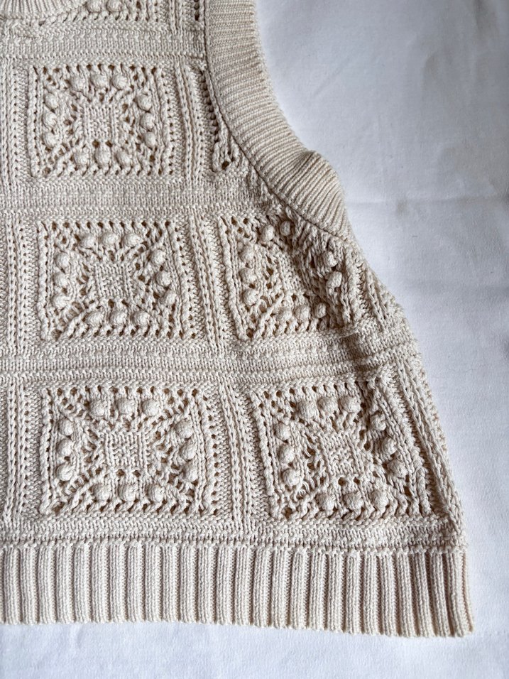 Stradivarius | Bej Örgü Kadın Süveter - Görsel 5