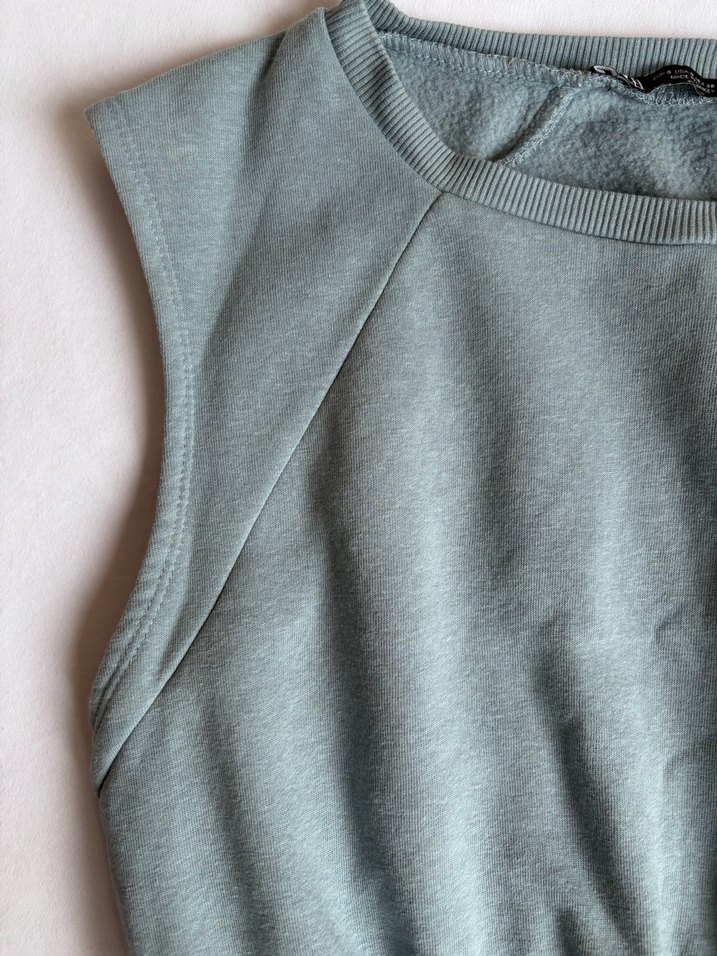 Zara - bebek mavisi süveter - Görsel 4