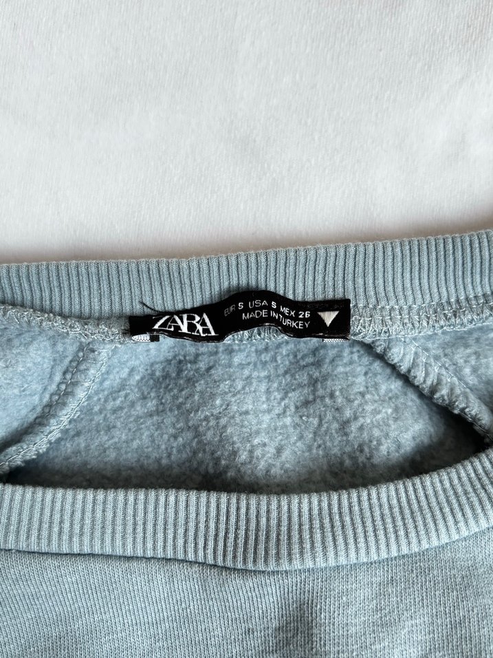 Zara - bebek mavisi süveter - Görsel 3