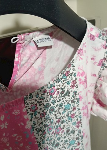 LC Waikiki Dantel Detaylı Bohem Kız Elbisesi