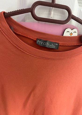Turuncu Kadın Salaş Tunik - Görsel 2