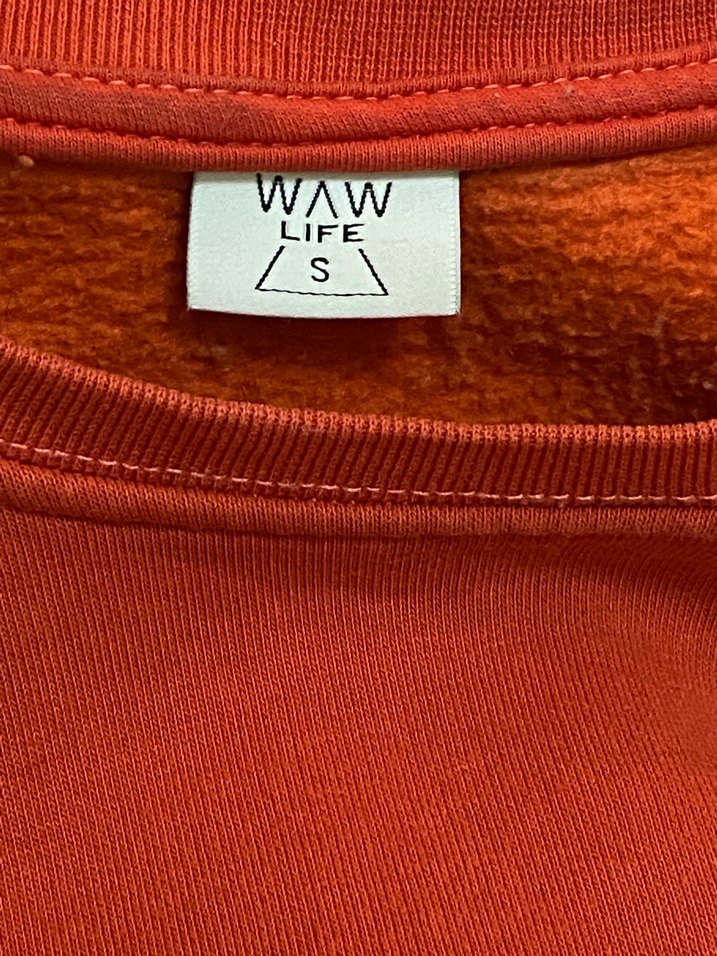 Kırmızı erkek Süet Sweatshirt - Görsel 3