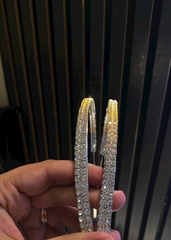 Gri Metal Elastik Taç - Minimalist Punk - Görsel 3