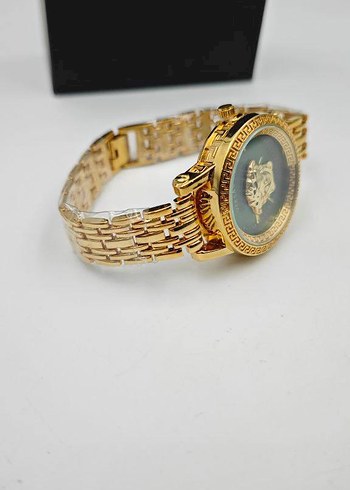 Beden altın Renk Versace Kadın Altın Renkli Klasik Saat