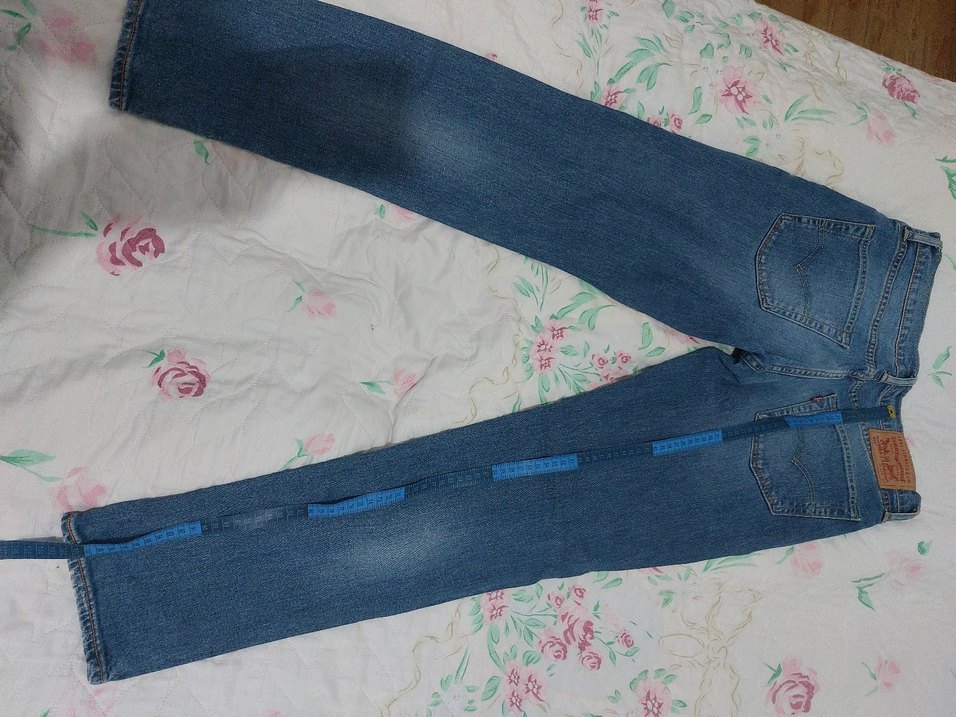 levis erkek jean bel 32 iç bacak 32 - Görsel 4