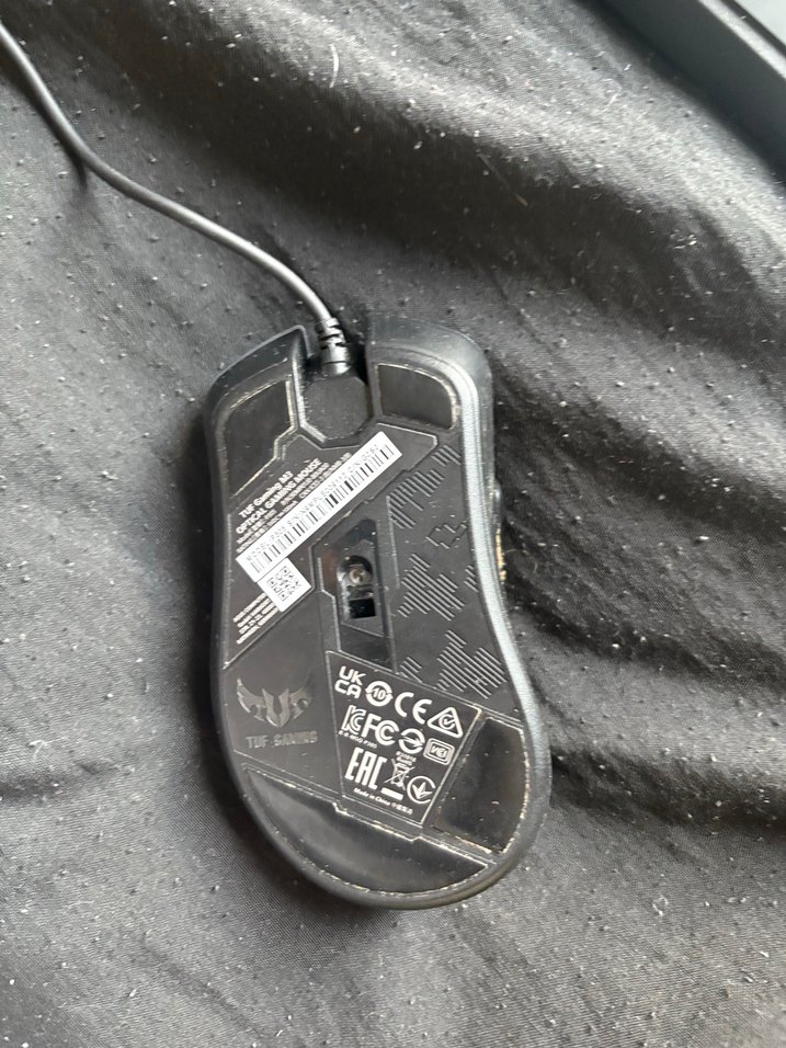 Gri Kablolu Bilgisayar Mouse'u - Görsel 2