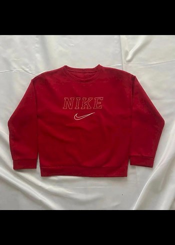 Kırmızı NIKE Kadın Sweatshirt