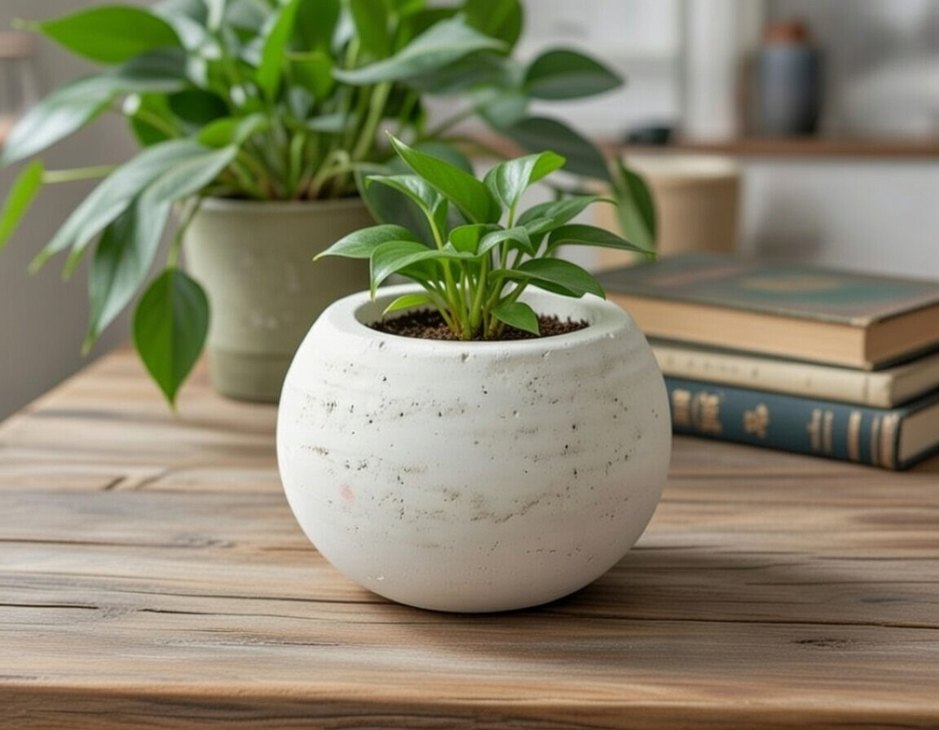 mini Yuvarlak Saksı - Görsel 2