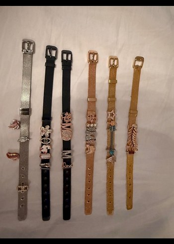 Çelık bıleklıkler kararma yapmaz charmlar degıstırılebılır - Görsel 3