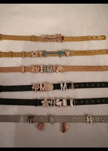 Çelık bıleklıkler kararma yapmaz charmlar degıstırılebılır - Görsel 2