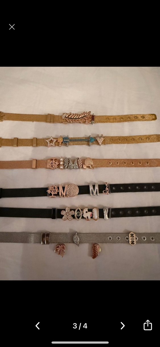 Çelık bıleklıkler kararma yapmaz charmlar degıstırılebılır - Görsel 2