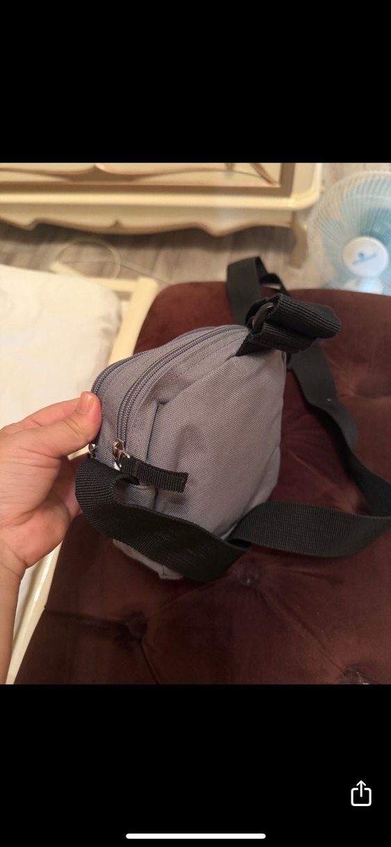 Adidas Gri Baskılı Erkek Omuz Çantası - Görsel 2