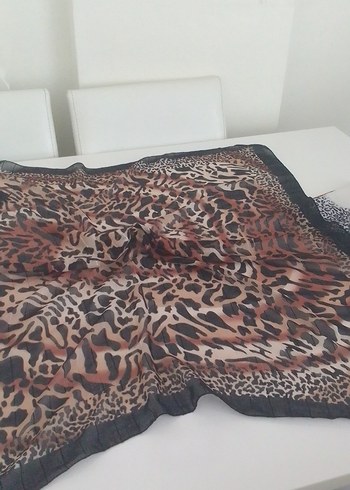 Kadın Çok Renkli Fırfırlı Bohem Fular - Görsel 2