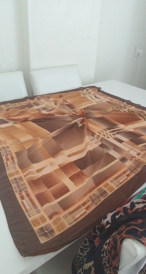 Bohem Çok Renkli Fular - Görsel 4