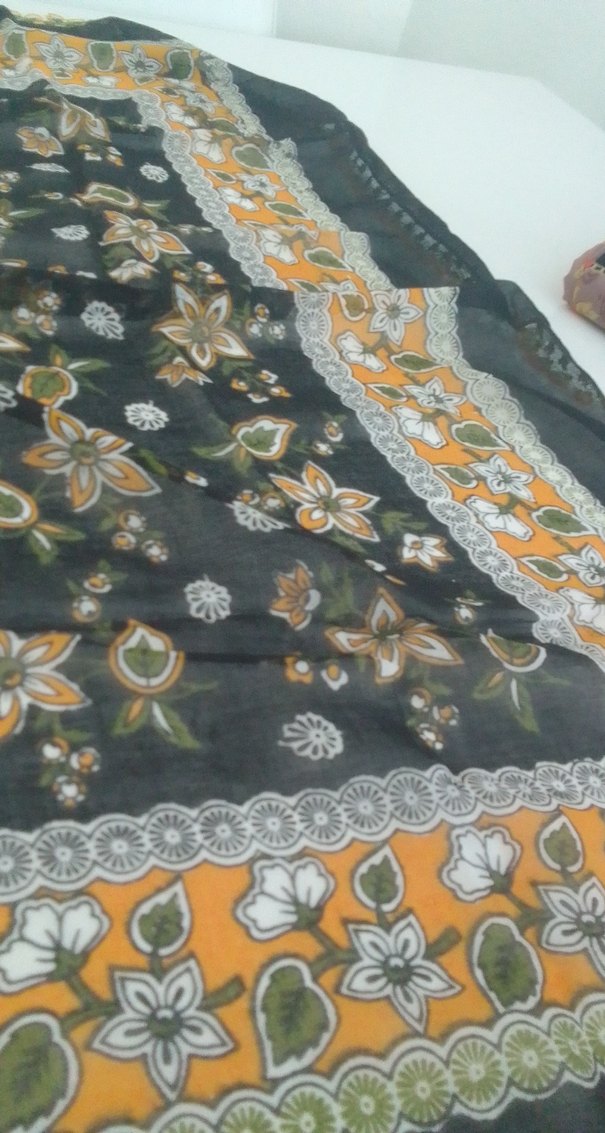 Dantel Detaylı Çok Renkli Bohem Kadın Fuları - Görsel 3