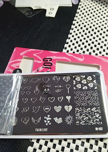 Mavi Hello Kitty Tırnak Damga Plağı - Görsel 5