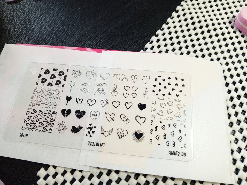 Mavi Hello Kitty Tırnak Damga Plağı - Görsel 3