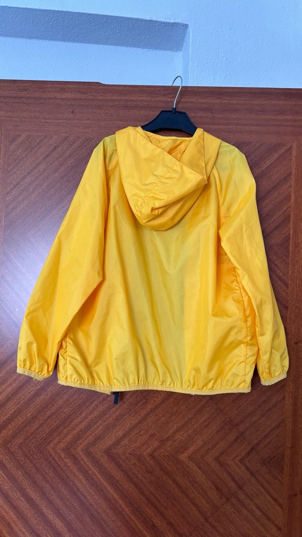 Sarı Fermuarlı Çocuk Yağmurluk - Görsel 3
