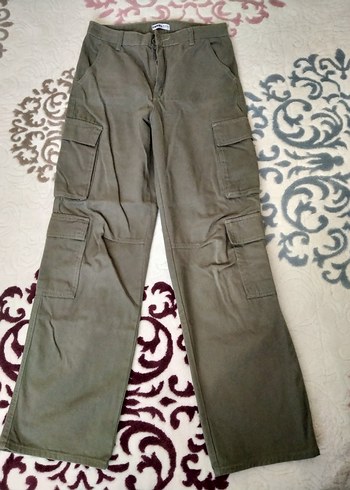 Asker Yeşili Defatco pantolon - Görsel 2