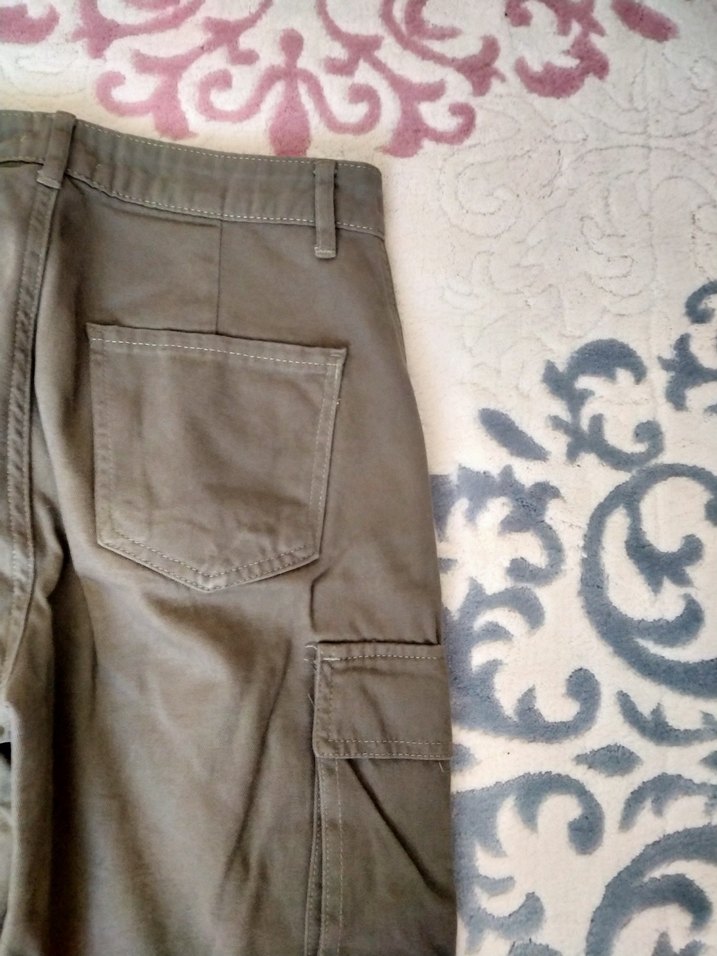 Asker Yeşili Defatco pantolon - Görsel 4