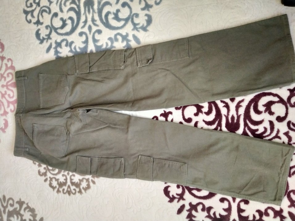 Asker Yeşili Defatco pantolon - Görsel 3