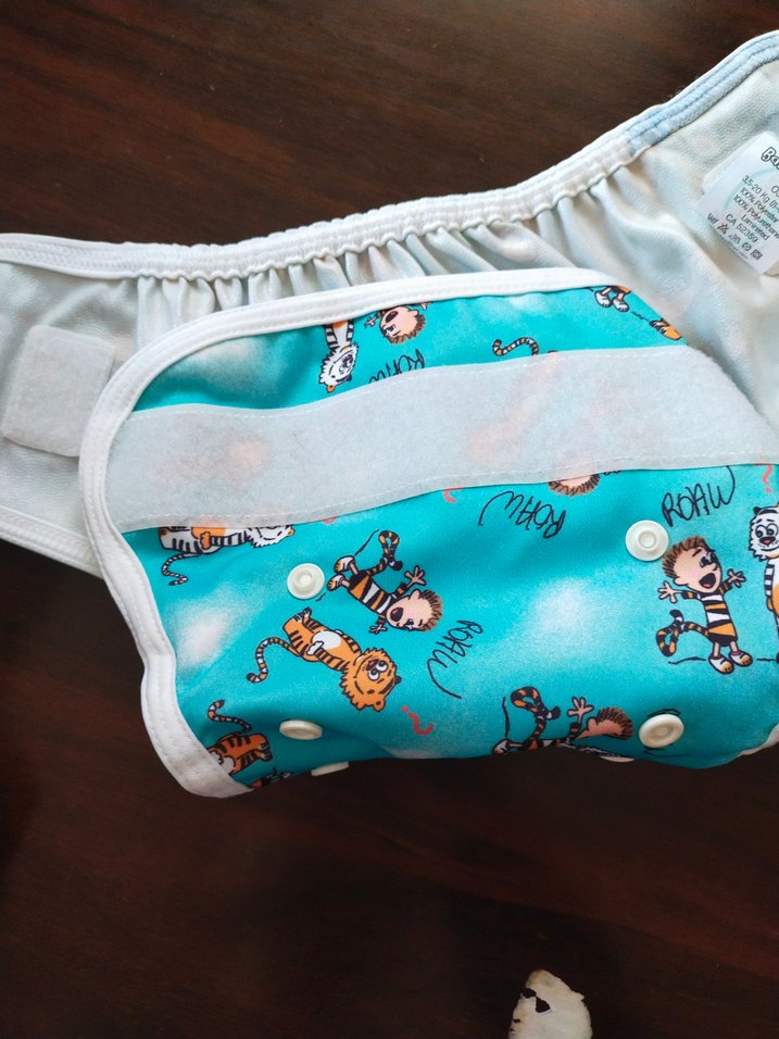 Mavi Baskılı Yıkanabilir Bebek Bezi Cover Yurtdışı - Görsel 4