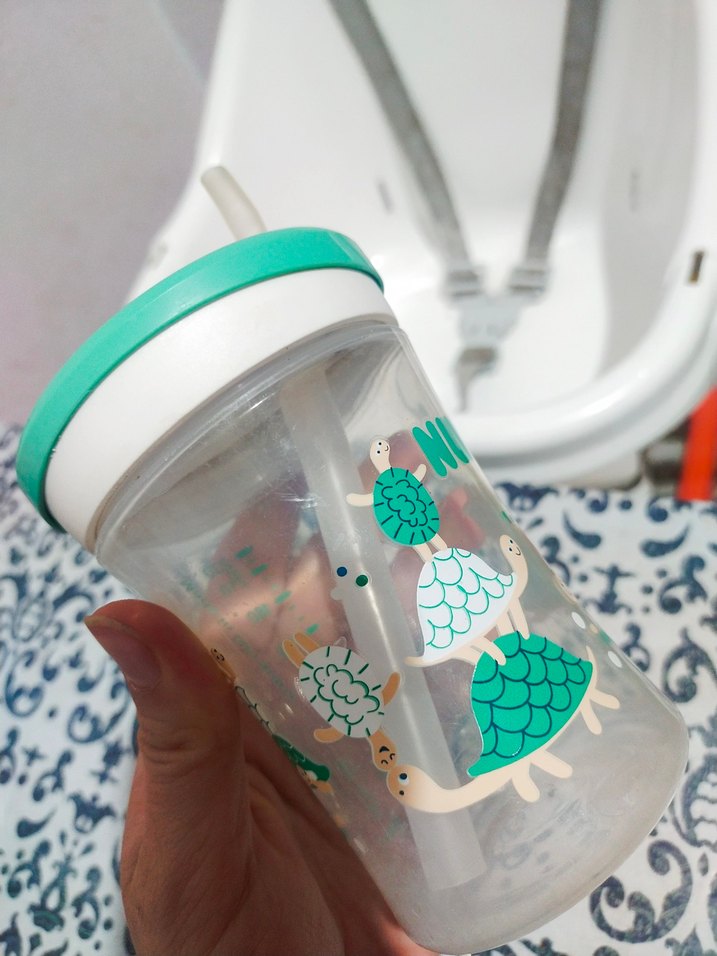 Nuk Yeşil Kapaklı Alıştırma Suluğu - Görsel 5