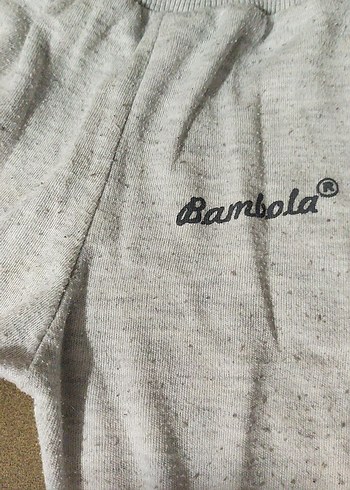 Erkek Çocuk Gri Bol Kesim Keten Eşofman - Görsel 4