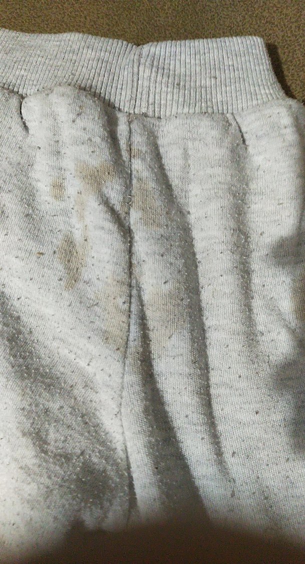 Erkek Çocuk Gri Bol Kesim Keten Eşofman - Görsel 3