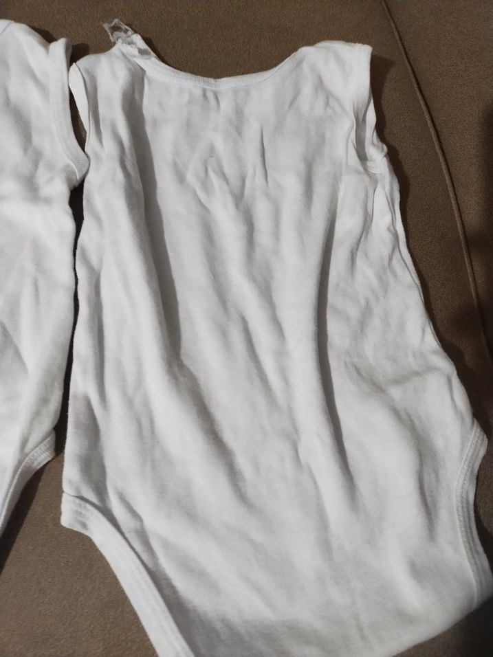 Beyaz Bebek Atlet Çıtçıtlı 2'li Takım - Görsel 4