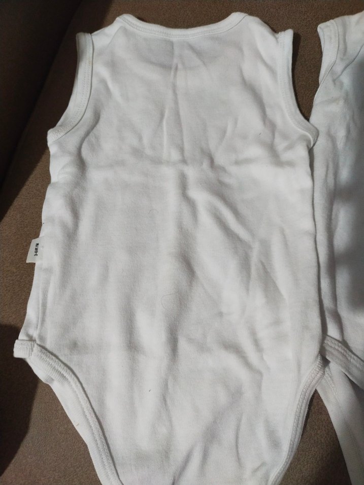 Beyaz Bebek Atlet Çıtçıtlı 2'li Takım - Görsel 3