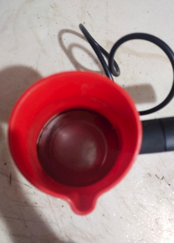 Kırmızı Elektrikli Türk Kahvesi Cezvesi - Görsel 2