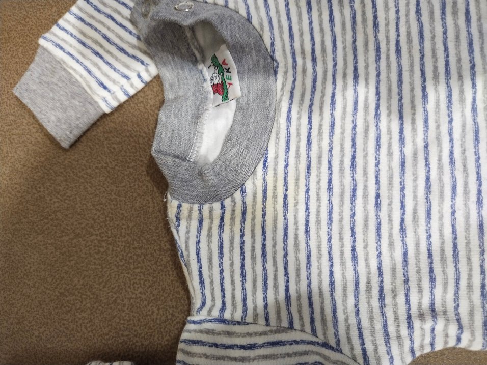 Çizgili Uzun Kollu Erkek Çocuk Tişörtü - Görsel 4