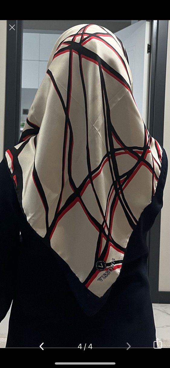 Kadın Çok Renkli eşarp - Görsel 3