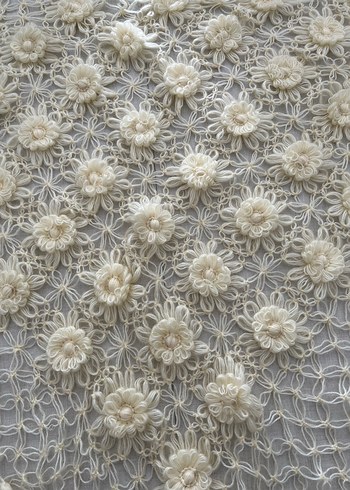 Dantel Detaylı Bohem Kadın şal - Görsel 5