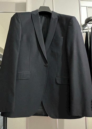 Klasik Siyah Erkek Takım Elbise - Görsel 2