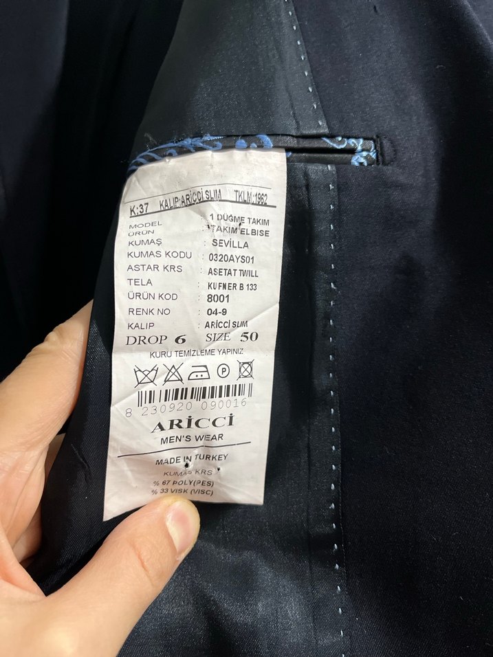 Klasik Siyah Erkek Takım Elbise - Görsel 5