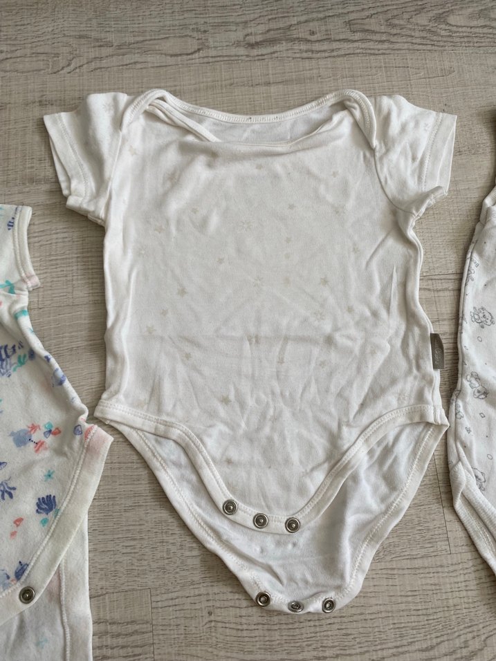 Pamuklu Kısa Kollu Bebek Body Seti - Görsel 3