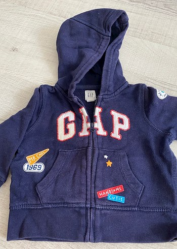 6-9 Ay Beden GAP fermuarlı sweat