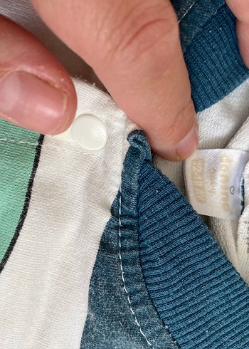 LC Waikiki Renkli Baskılı Pamuklu Bebek Erkek Takımı