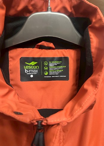 Lescon Kiremit Fermuarlı Erkek Yağmurluk - Görsel 3