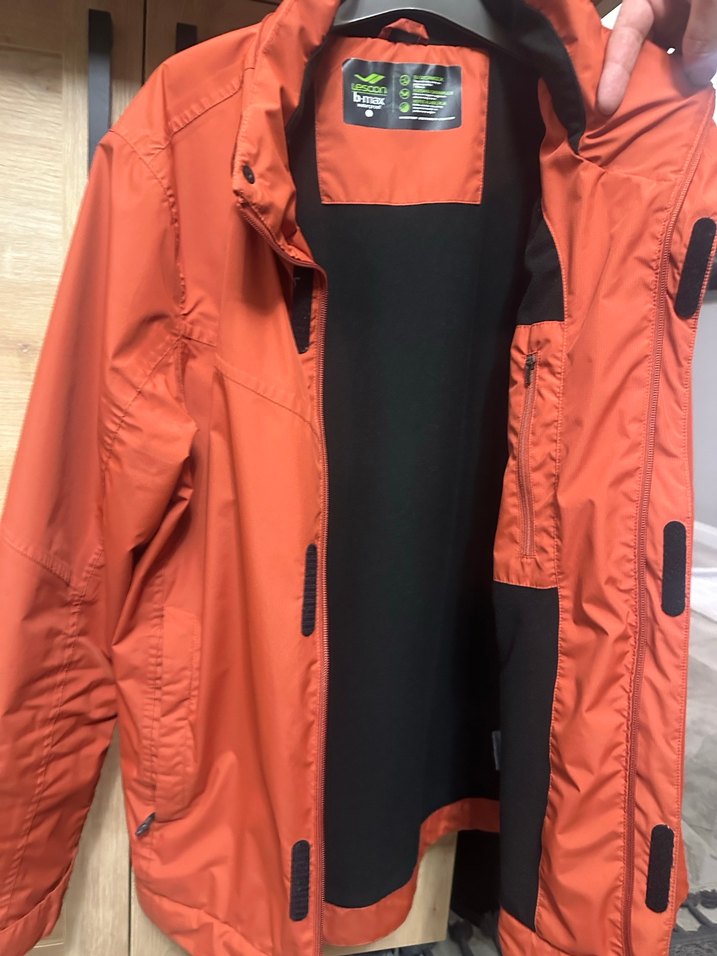 Lescon Kiremit Fermuarlı Erkek Yağmurluk - Görsel 2