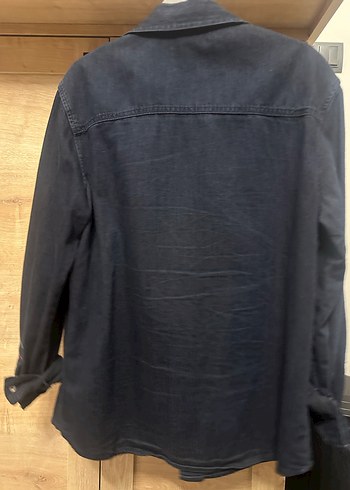 Mavi Lacivert Erkek Denim Gömlek - Görsel 2