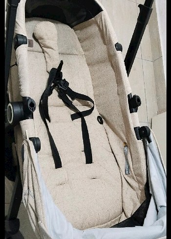 Bej ve Gri Bebek Arabası - Görsel 3