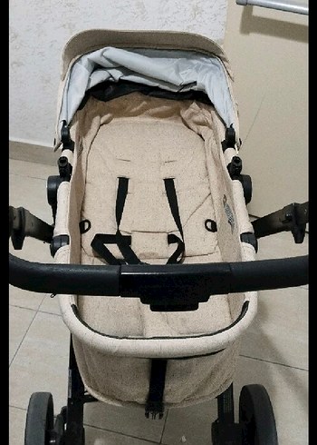 Bej ve Gri Bebek Arabası - Görsel 4