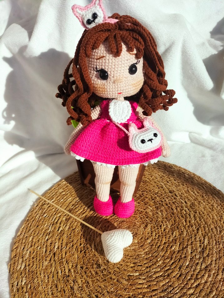 Amigurumi Ahunaz bebek - Görsel 3