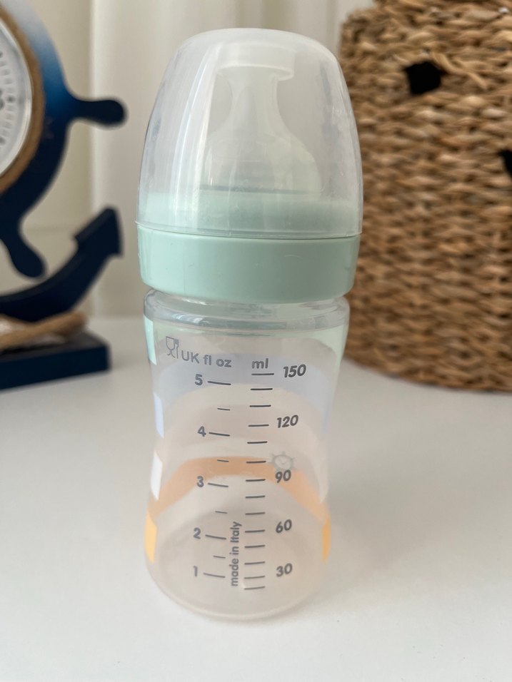 Chicco Pastel Mavi Bebek Biberonu - Görsel 2