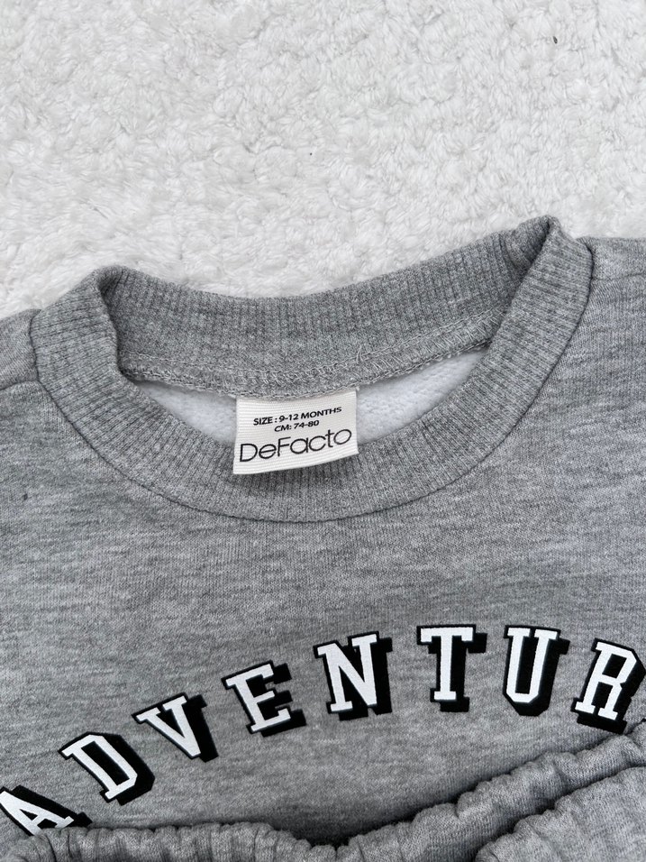 Gri Bebek Erkek Sokak Stili Takım - Görsel 3