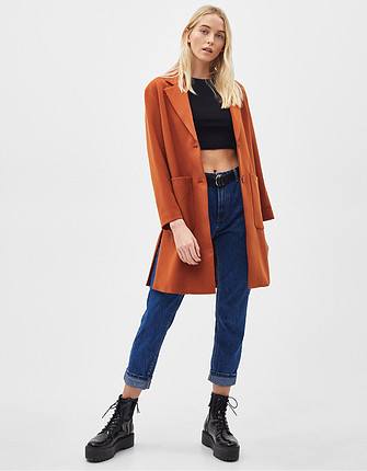Stradivarius Oversize palto